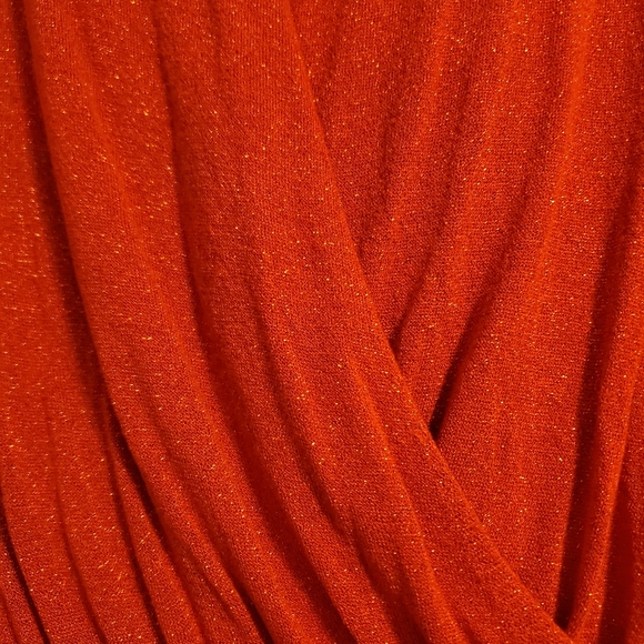 Liz Claiborne Red Wrap Sweater - Picture 2 of 10